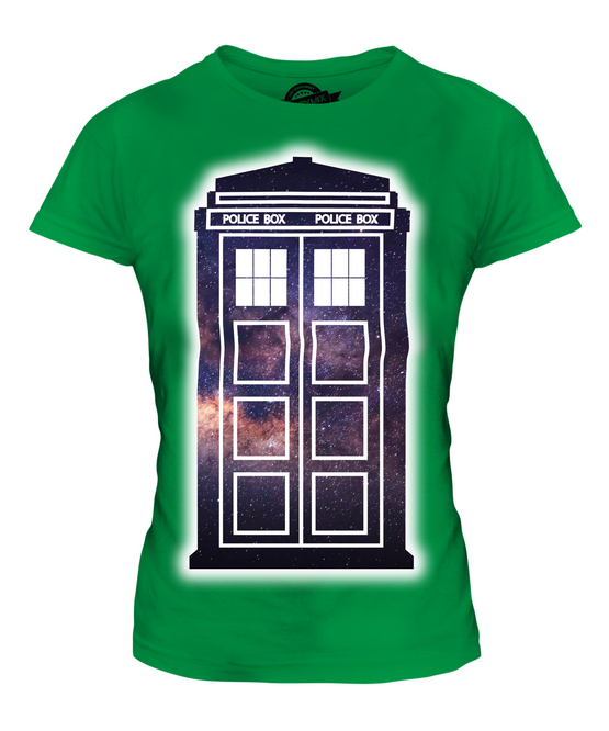 POLICE BOX LADIES T-SHIRT TEE SHIRT TOP 36 38 40 42 44 46 48 - Picture 10 of 14