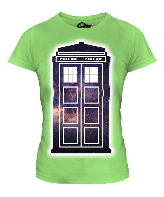 POLICE BOX LADIES T-SHIRT TEE SHIRT TOP 36 38 40 42 44 46 48 - Picture 11 of 14