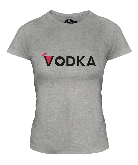 VODKA LOVE LADIES T-SHIRT TEE TOP GIFT ALCOHOL COCKTAIL | eBay