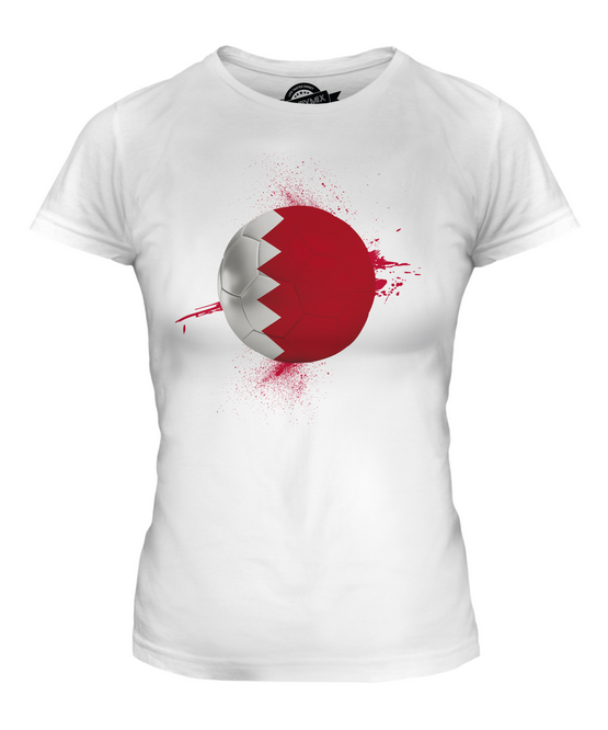 BAHRAIN FOOTBALL LADIES T-SHIRT TEE TOP GIFT WORLD CUP SPORT