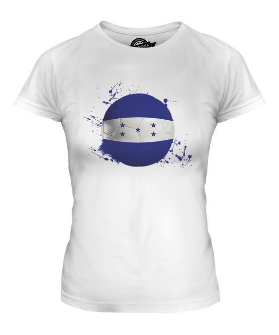 HONDURAS FOOTBALL LADIES T-SHIRT TEE TOP GIFT WORLD CUP SPORT