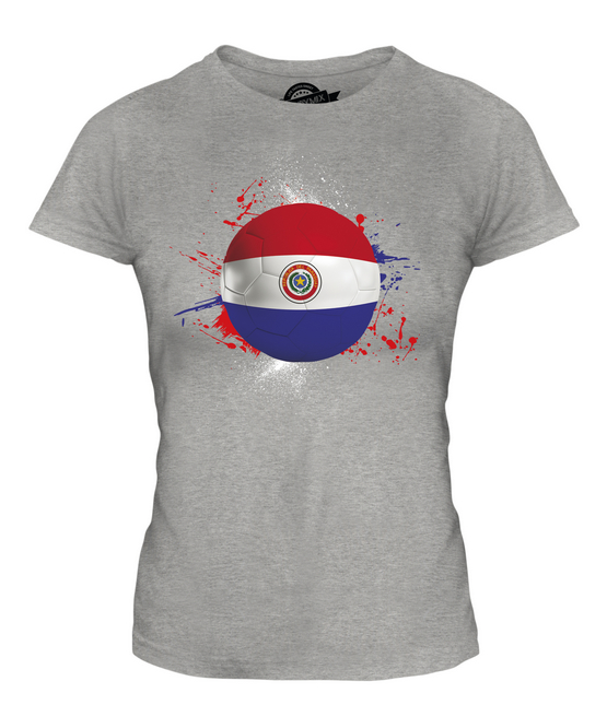 Paraguay text Ladies T-Shirt