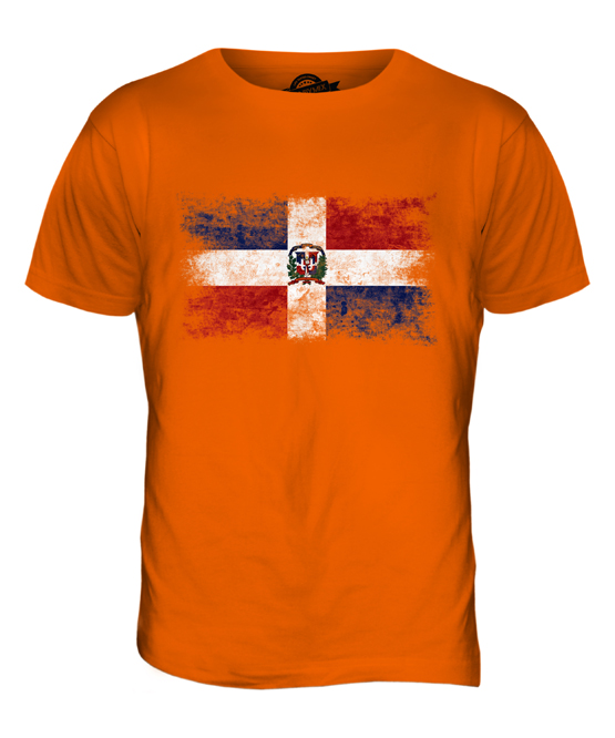 Dominikanische Republik Flagge Herren T-Shirt Welt Dominica - Country