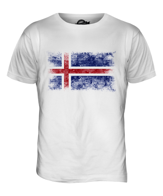 ISLAND VINTAGE FLAG MENS T SHIRT TEE SHIRT XS S M L XL 2XL 3XL 4XL 5XL