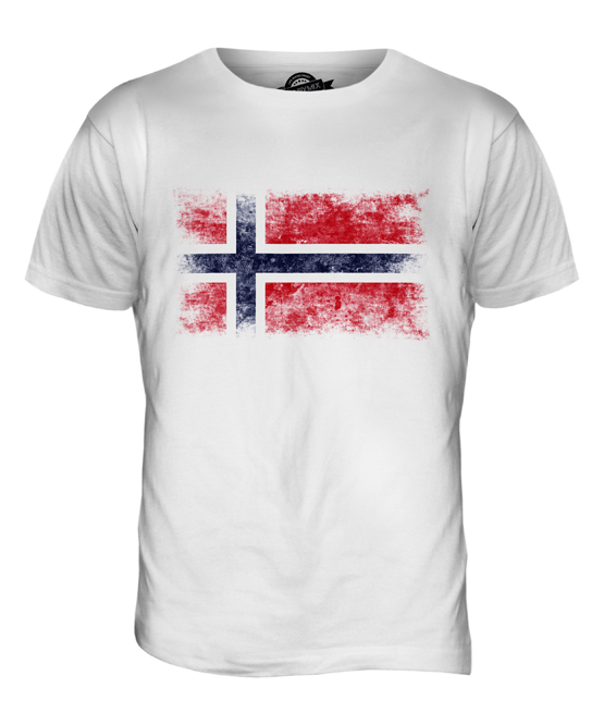 NORWAY VINTAGE FLAG MENS T SHIRT TEE SHIRT XS S M L XL 2XL 3XL 4XL 5XL