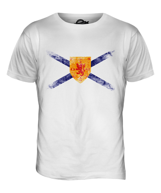 NOVA SCOTIA VINTAGE FLAG MENS T-SHIRT TEE SHIRT XS S M L XL 2XL 3XL 4XL 5XL