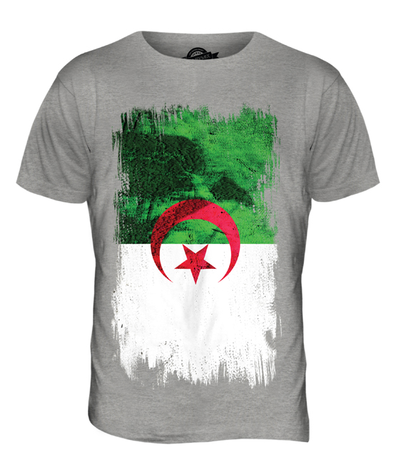 /'ir Shirt Algérie Grunge Drapeau Unisexe Pull Top DZayer algérien Al-JAZ