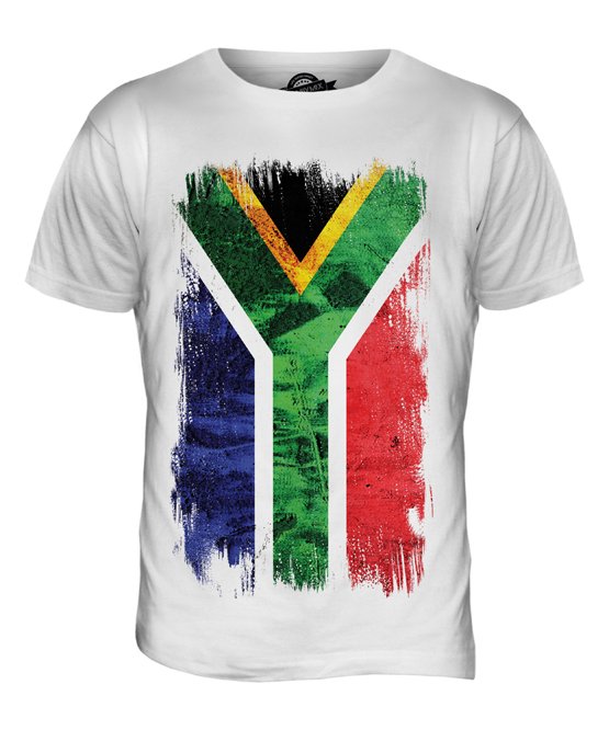 SOUTH AFRICA GRUNGE FLAG MENS T SHIRT TEE SHIRT XS S M L XL 2XL 3XL 4XL 5XL