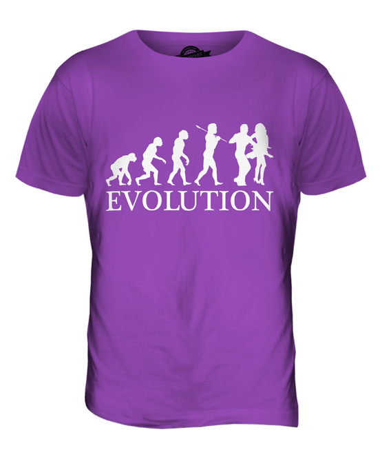 SALSA DANCING EVOLUTION OF MAN MENS T-SHIRT TEE TOP GIFT CLOTHING - Picture 19 of 21