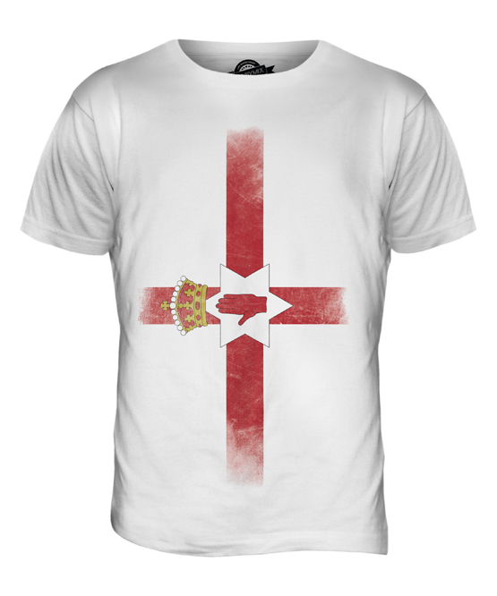NORTHERN IRELAND FADED FLAG MENS T SHIRT TEE SHIRT XS S M L XL 2XL 3XL 4XL