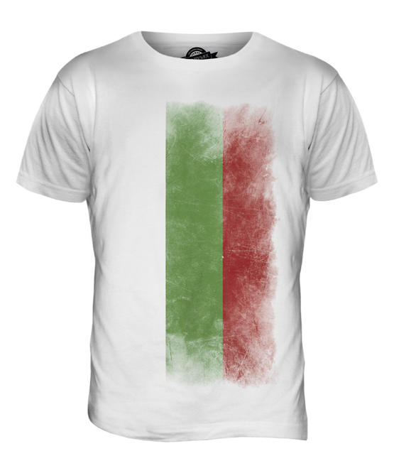 BULGARIA FADED FLAG MENS T-SHIRT TEE TOP BULGARIYA BULGARIAN B?LGARIJA SHIRT
