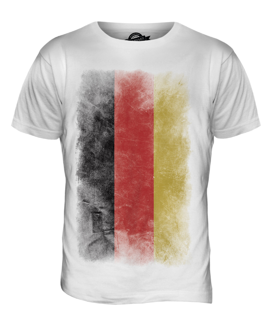 GERMANY FADED FLAG MENS T SHIRT TEE SHIRT XS S M L XL 2XL 3XL 4XL