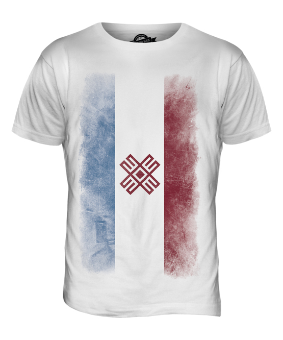 MARI EL FADED FLAG MENS T-SHIRT TEE TOP FOOTBALL GIFT SHIRT