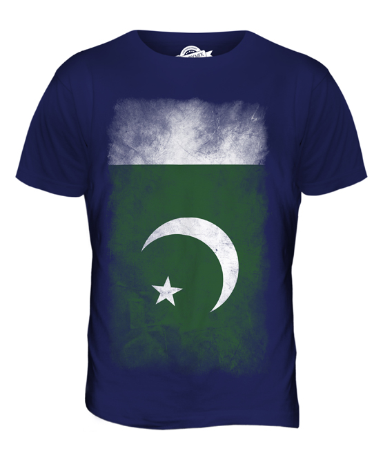 PAKISTAN FADED FLAG MENS T-SHIRT TEE TOP P?KIST?N FOOTBALL PAKISTANI SHIRT | eBay