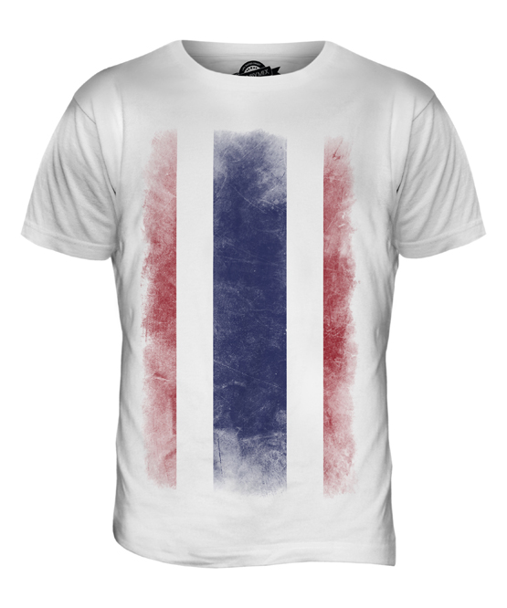THAILAND FADED FLAG MENS T SHIRT TEE SHIRT XS S M L XL 2XL 3XL 4XL 5XL