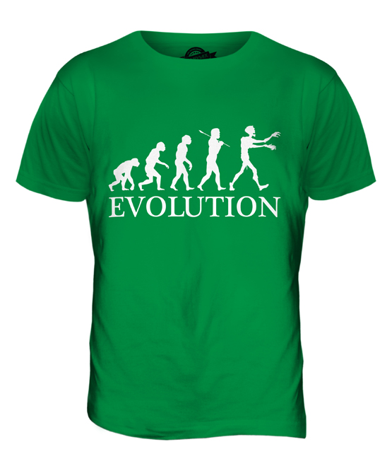 ZOMBIE EVOLUTION OF MAN MENS T-SHIRT TEE TOP GIFT APOCALYPSE HALLOWEEN KILLING