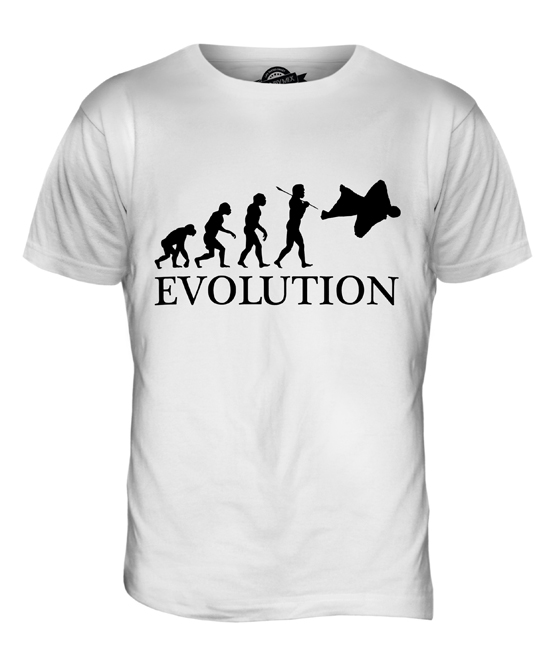 WINGSUIT EVOLUTION OF MAN MENS T SHIRT TEE SHIRT XS S M L XL 2XL 3XL 4XL