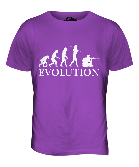 SNIPER EVOLUTION MENS T-SHIRT TEE TOP GIFT ELITE RIFLE - Picture 19 of 21