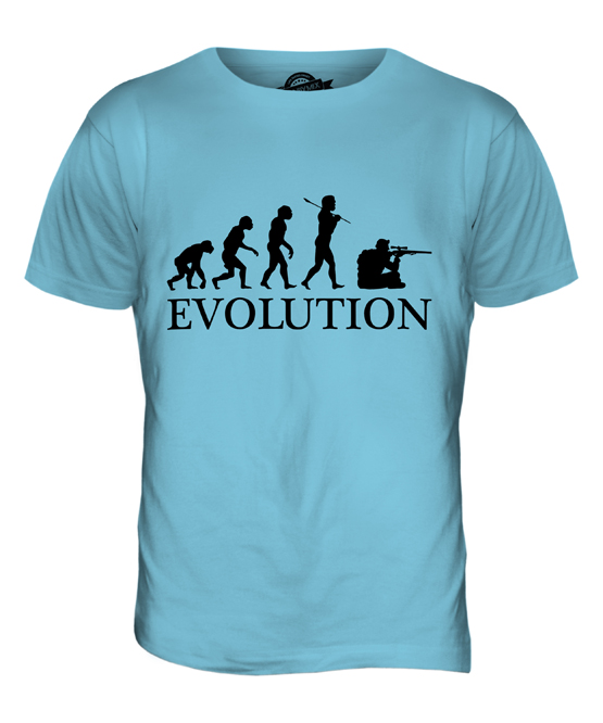 SNIPER EVOLUTION MENS T-SHIRT TEE TOP GIFT ELITE RIFLE - Picture 17 of 21