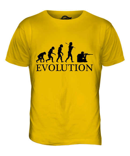 SNIPER EVOLUTION MENS T-SHIRT TEE TOP GIFT ELITE RIFLE - Picture 9 of 21
