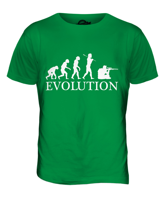 SNIPER EVOLUTION MENS T-SHIRT TEE TOP GIFT ELITE RIFLE - Picture 11 of 21