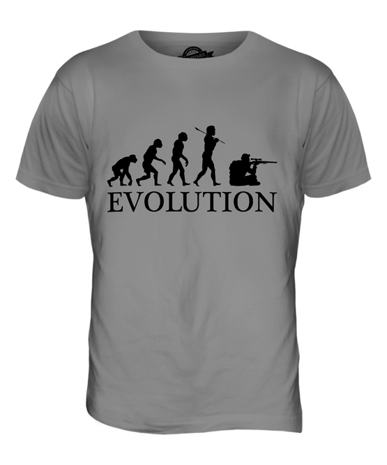 SNIPER EVOLUTION MENS T-SHIRT TEE TOP GIFT ELITE RIFLE - Picture 21 of 21