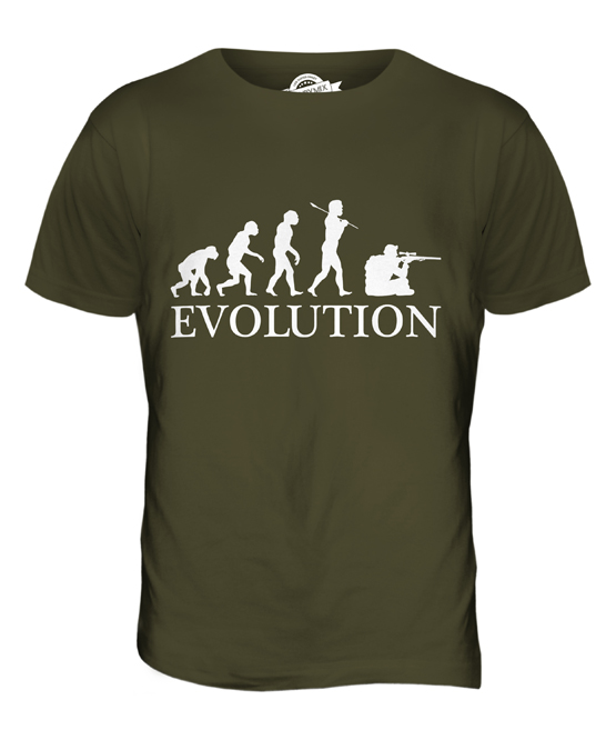 SNIPER EVOLUTION MENS T-SHIRT TEE TOP GIFT ELITE RIFLE - Picture 15 of 21