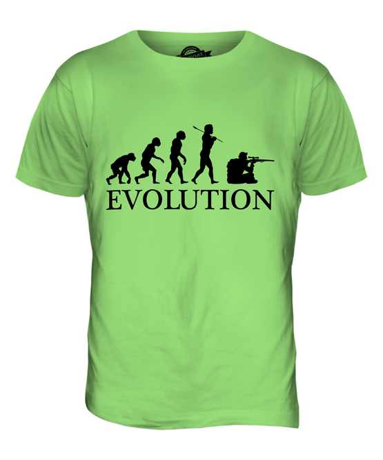 SNIPER EVOLUTION MENS T-SHIRT TEE TOP GIFT ELITE RIFLE - Picture 12 of 21