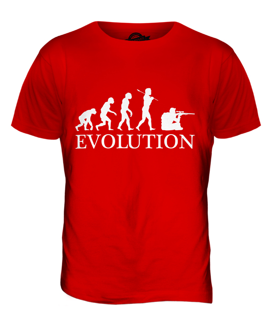 SNIPER EVOLUTION MENS T-SHIRT TEE TOP GIFT ELITE RIFLE - Picture 7 of 21