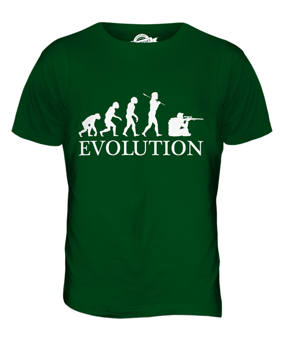 SNIPER EVOLUTION MENS T-SHIRT TEE TOP GIFT ELITE RIFLE - Picture 13 of 21