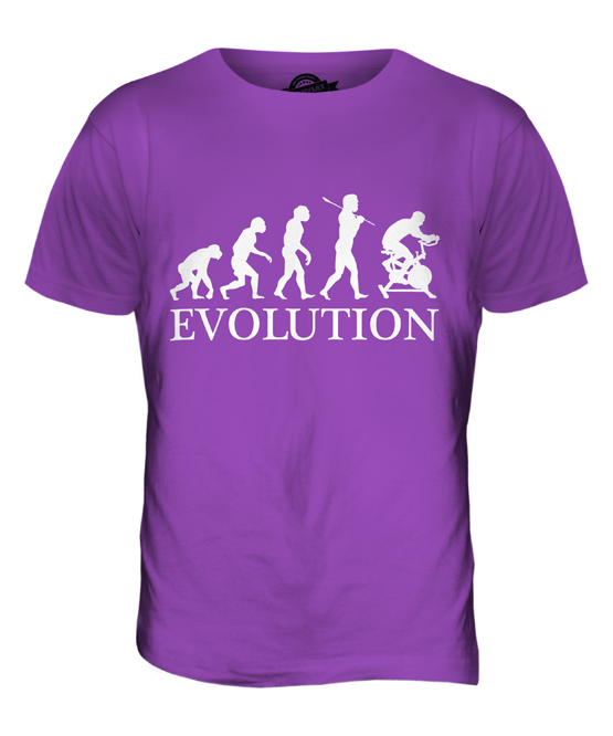 FAHRRADERGOMETER HEIMTRAINER EVOLUTION DES MENSCHEN HERREN T-SHIRT TEE SHIRT - Bild 19 von 21