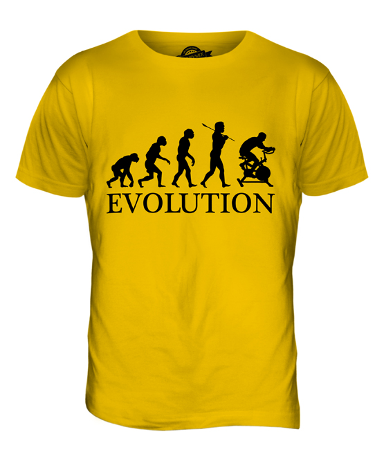 FAHRRADERGOMETER HEIMTRAINER EVOLUTION DES MENSCHEN HERREN T-SHIRT TEE SHIRT - Bild 9 von 21