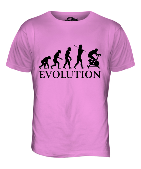 FAHRRADERGOMETER HEIMTRAINER EVOLUTION DES MENSCHEN HERREN T-SHIRT TEE SHIRT - Bild 20 von 21