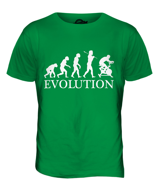 FAHRRADERGOMETER HEIMTRAINER EVOLUTION DES MENSCHEN HERREN T-SHIRT TEE SHIRT - Bild 11 von 21
