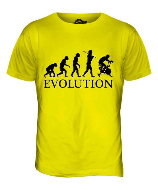 FAHRRADERGOMETER HEIMTRAINER EVOLUTION DES MENSCHEN HERREN T-SHIRT TEE SHIRT - Bild 10 von 21