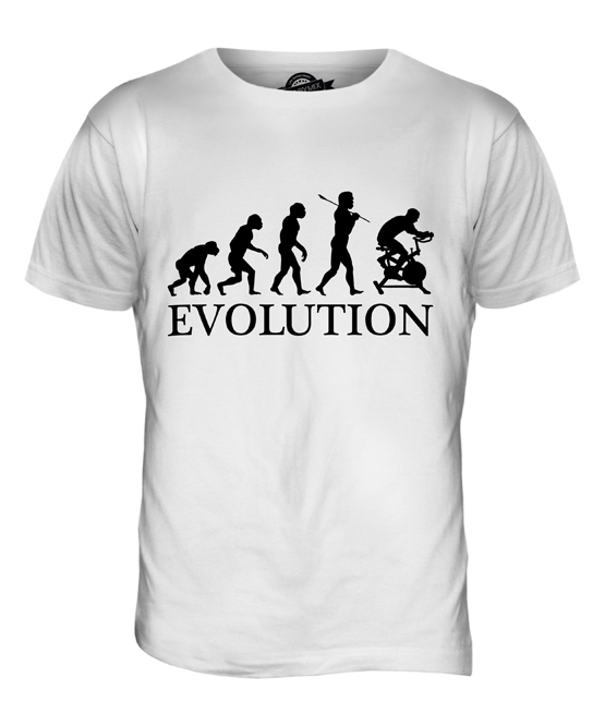 FAHRRADERGOMETER HEIMTRAINER EVOLUTION DES MENSCHEN HERREN T-SHIRT TEE SHIRT - Bild 2 von 21