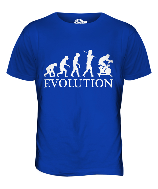FAHRRADERGOMETER HEIMTRAINER EVOLUTION DES MENSCHEN HERREN T-SHIRT TEE SHIRT - Bild 18 von 21