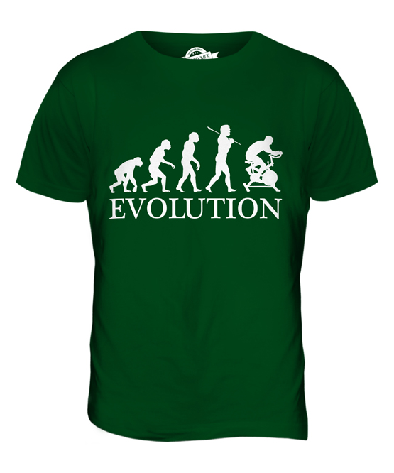 FAHRRADERGOMETER HEIMTRAINER EVOLUTION DES MENSCHEN HERREN T-SHIRT TEE SHIRT - Bild 13 von 21