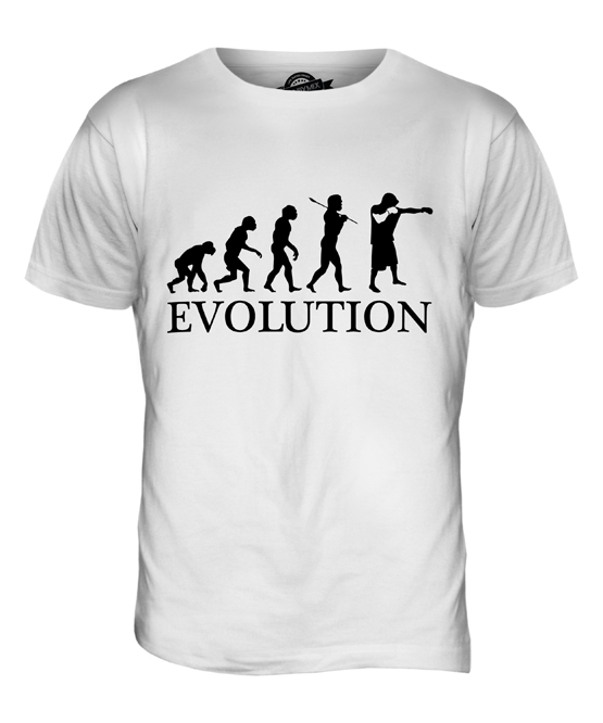 HOODED BOXER EVOLUTION MENS T-SHIRT TEE TOP GIFT BOXING GLOVES