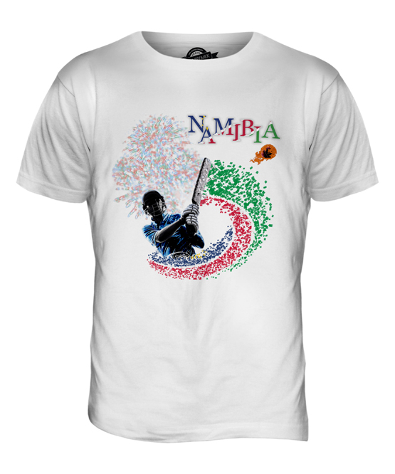 NAMIBIA CRICKETER MENS T-SHIRT TEE TOP GIFT CRICKET WORLD CUP