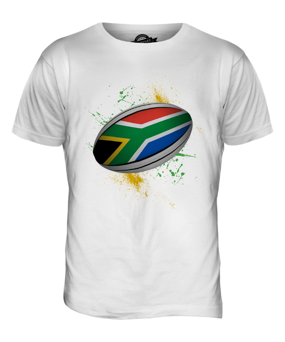 SOUTH AFRICA RUGBY BALL MENS T SHIRT TEE SHIRT XS S M L XL 2XL 3XL 4XL 5XL