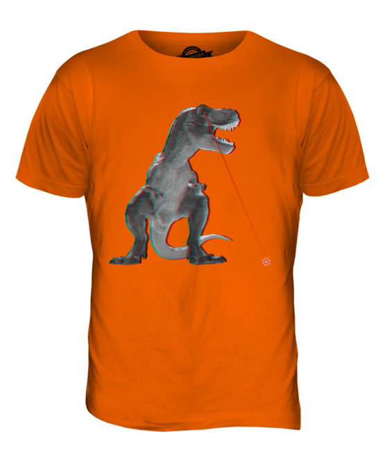 T-REX LASER 3D MENS T-SHIRT TEE TOP GIFT DINOSAUR SCIENCE FICTION