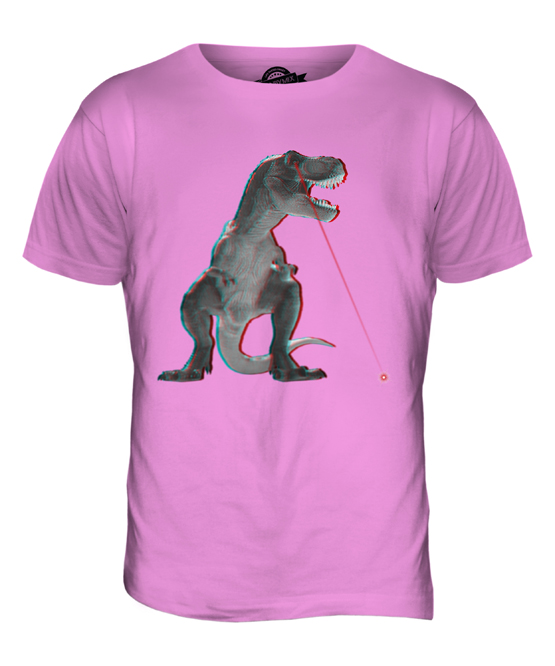 T-REX LASER 3D MENS T-SHIRT TEE TOP GIFT DINOSAUR SCIENCE FICTION