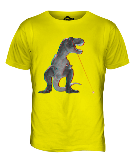 T-REX LASER 3D MENS T-SHIRT TEE TOP GIFT DINOSAUR SCIENCE FICTION