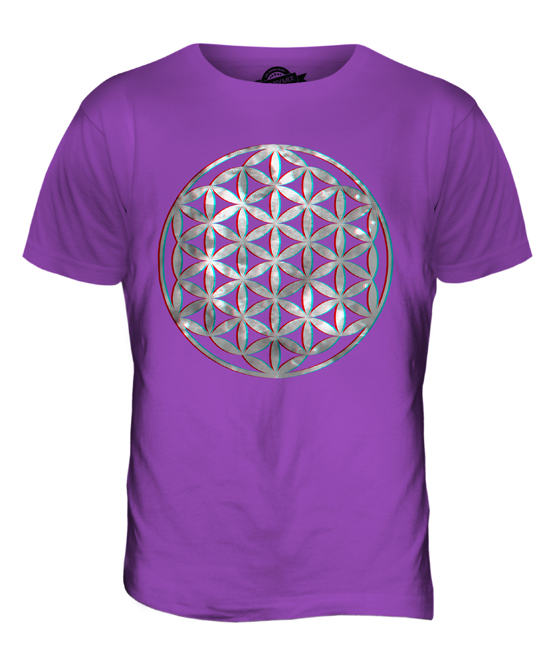 FLOWER OF LIFE 3D MENS T-SHIRT TEE TOP GIFT SYMBOL PAGAN