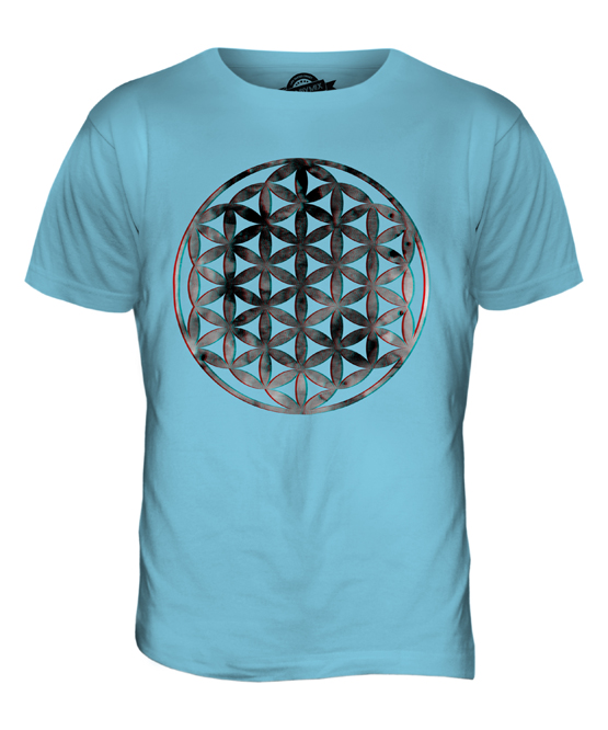 FLOWER OF LIFE 3D MENS T-SHIRT TEE TOP GIFT SYMBOL PAGAN