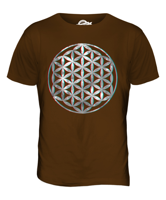 FLOWER OF LIFE 3D MENS T-SHIRT TEE TOP GIFT SYMBOL PAGAN