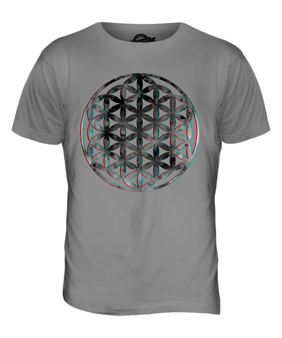 FLOWER OF LIFE 3D MENS T-SHIRT TEE TOP GIFT SYMBOL PAGAN