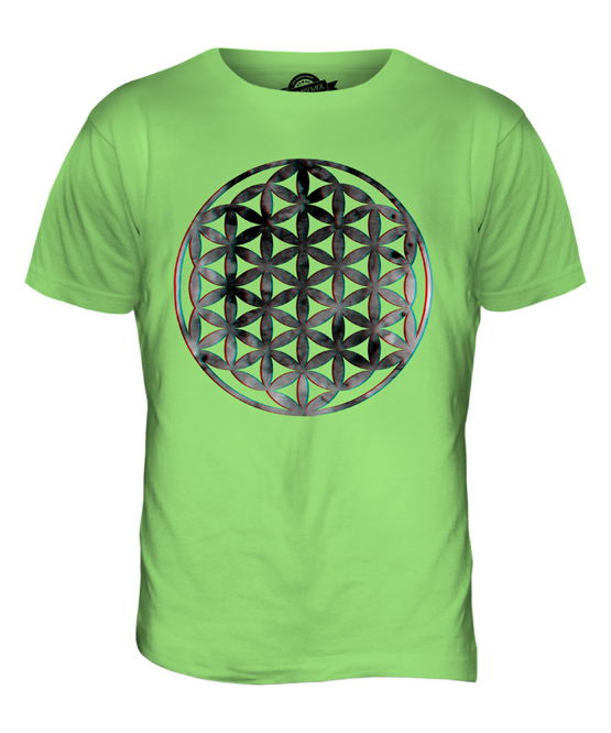 FLOWER OF LIFE 3D MENS T-SHIRT TEE TOP GIFT SYMBOL PAGAN