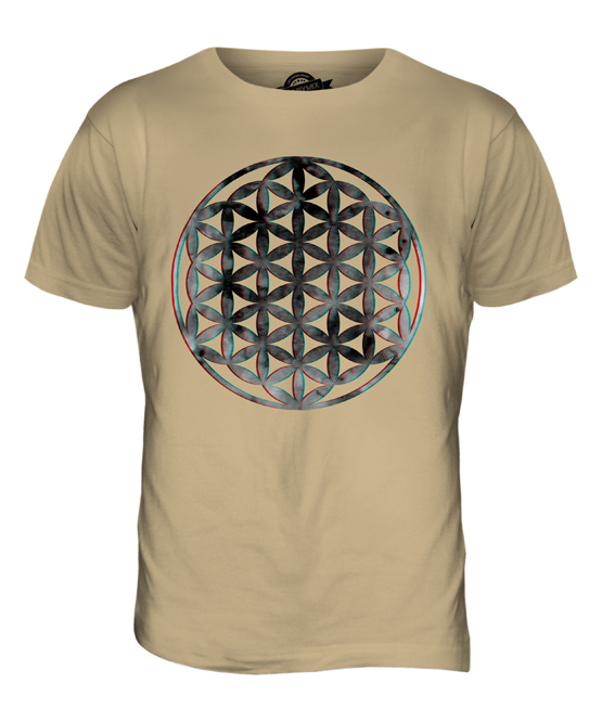 FLOWER OF LIFE 3D MENS T-SHIRT TEE TOP GIFT SYMBOL PAGAN